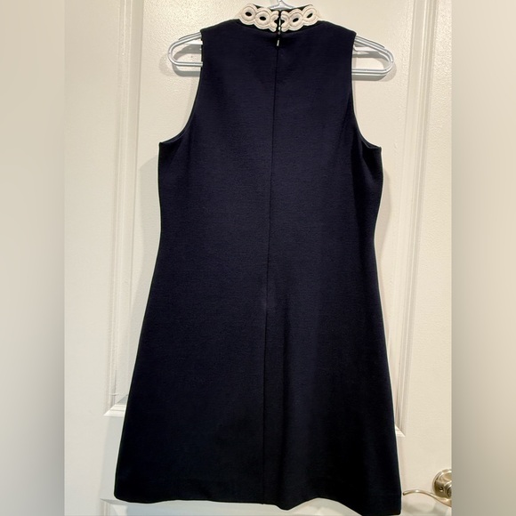 Lilly Pulitzer Navy Dress with White Embroidered Accents - Picture 8 of 8